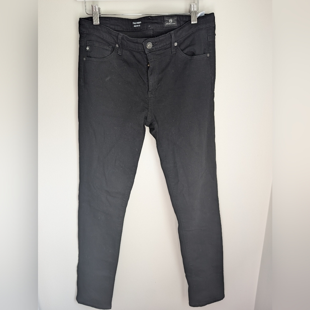Adriano Goldschmied The Prima Black Cigarette Skinny Leg Jean Sz 28